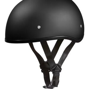 Black Men's Daytona Motorcycle Helmet